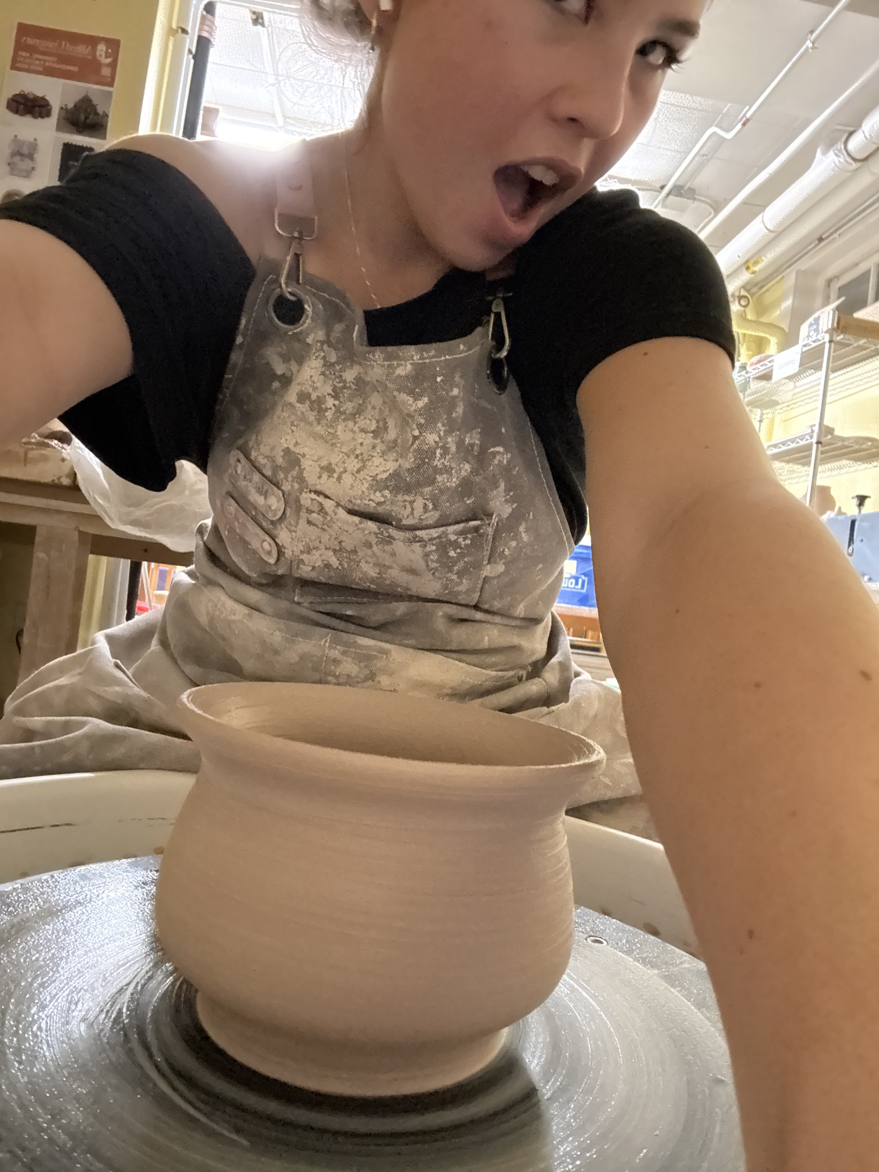Finished ceramic bowl