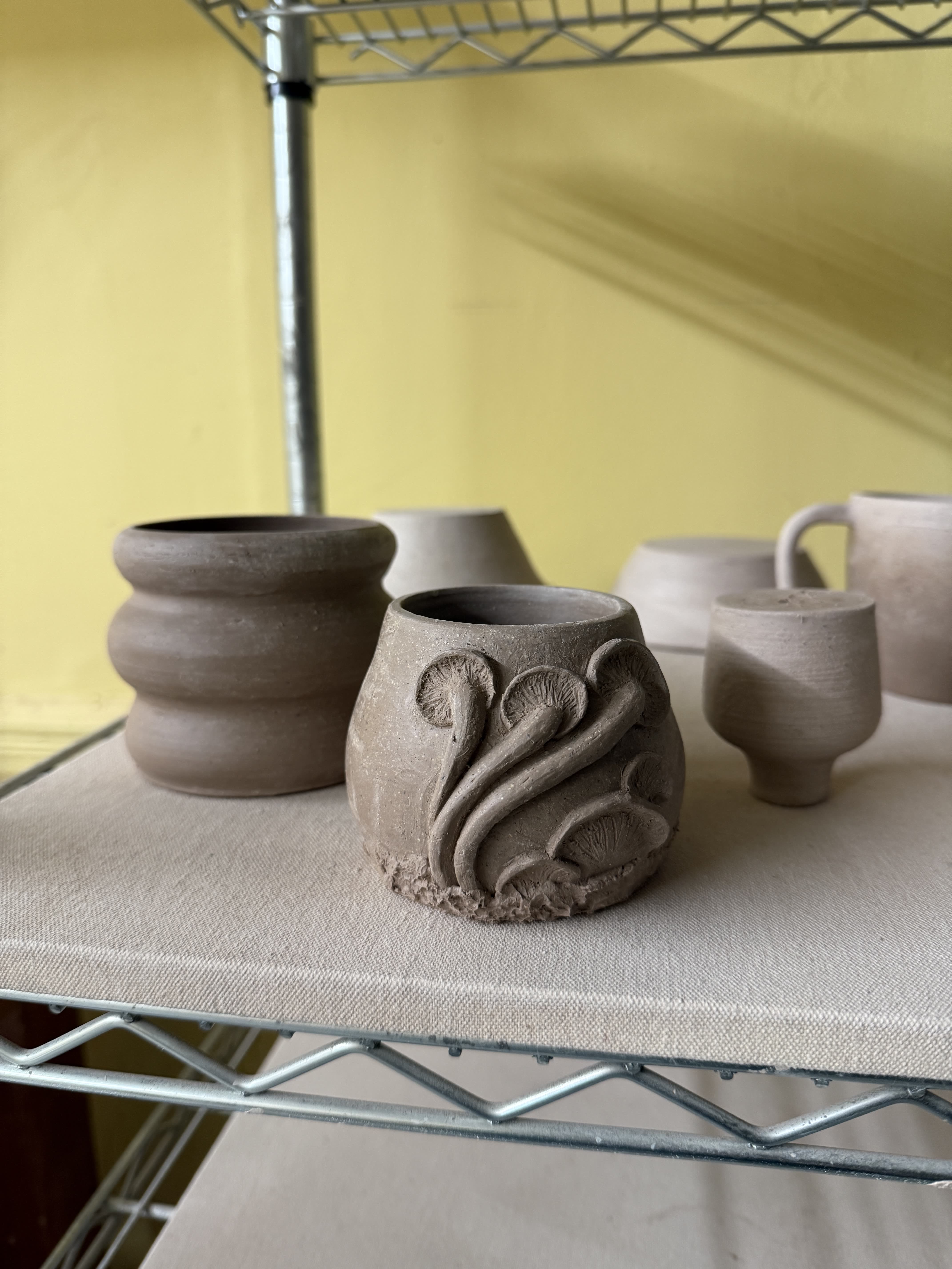 Mushroom pot