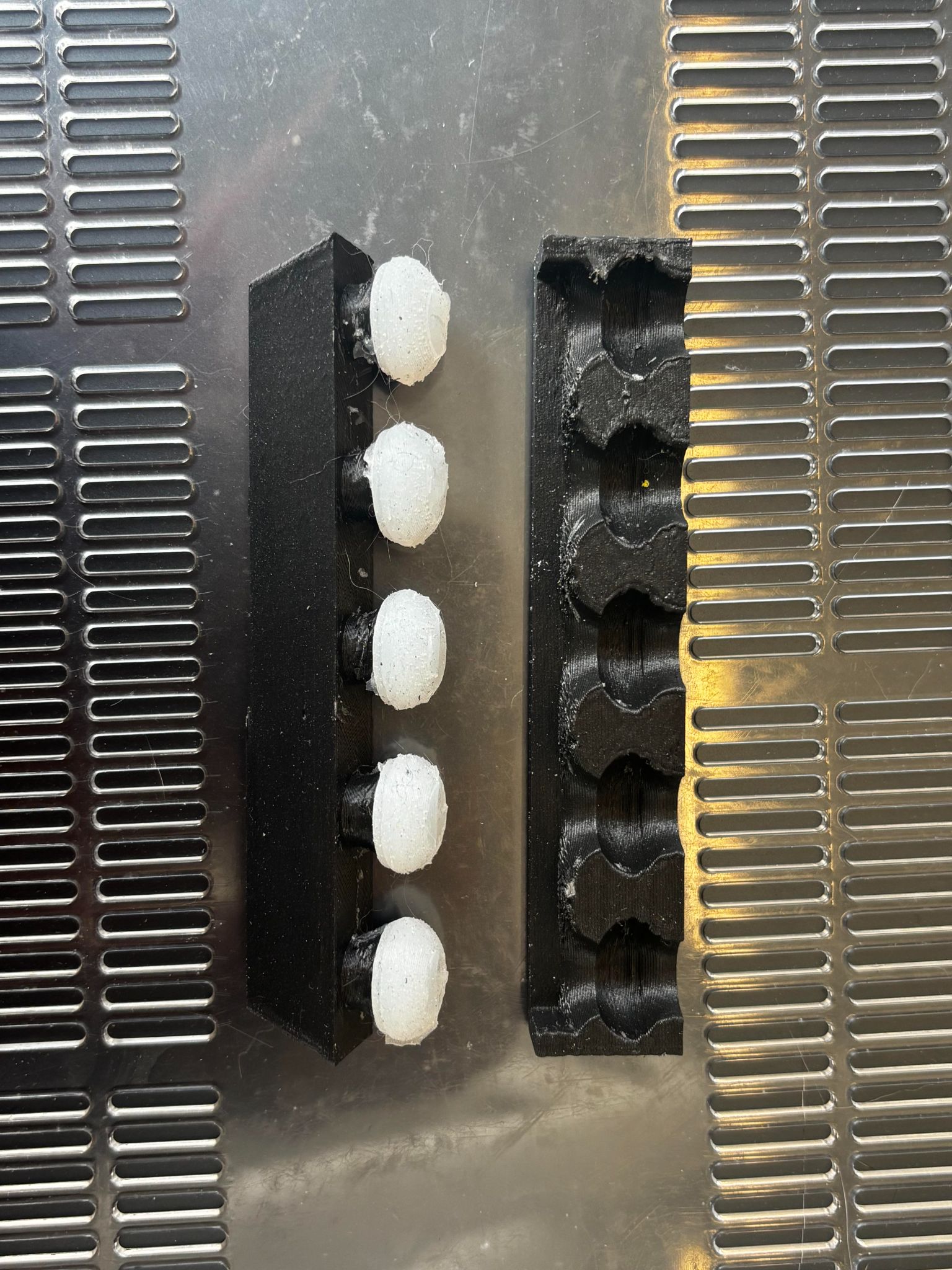 Silicon feet manufacturing