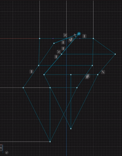 Walking motion concept diagram